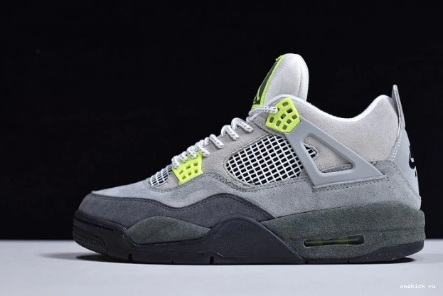 Rep Onekick Jordan Air 4 SE Neon CT5342-007 0628